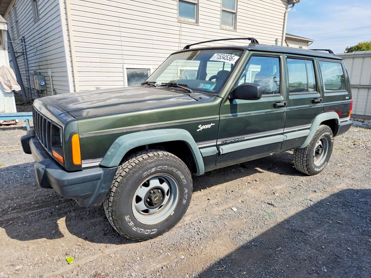 1997 JEEP CHEROKEE SPORT | 1J4FJ68S2VL609798 | UPCARS