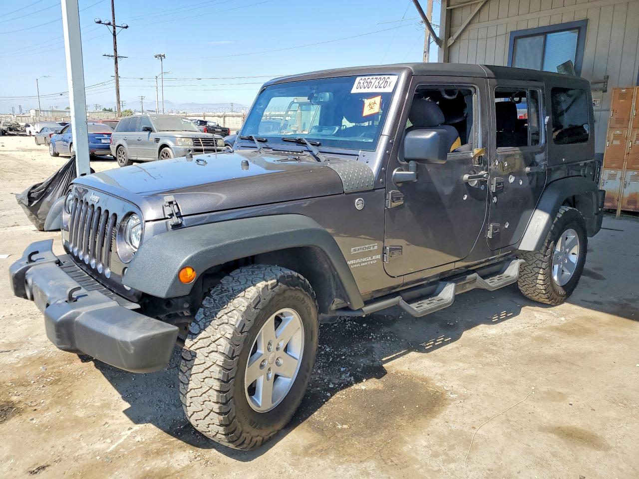 2017 JEEP WRANGLER SPORT | 1C4BJWDG0HL546064 | UPCARS
