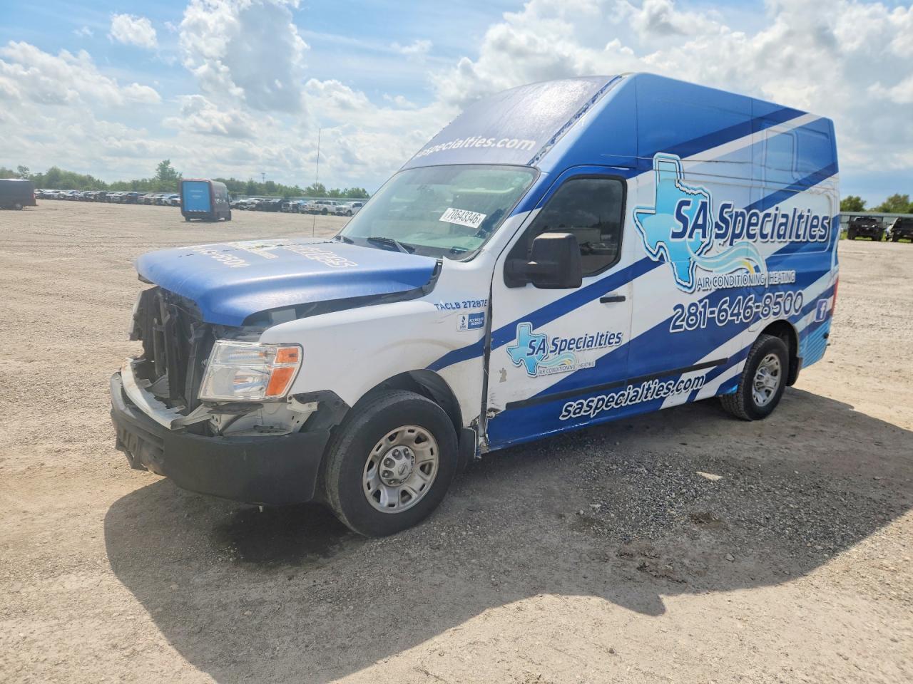 2021 NISSAN NV 2500 HD SV | 1N6BF0LY7MN804617 | UPCARS