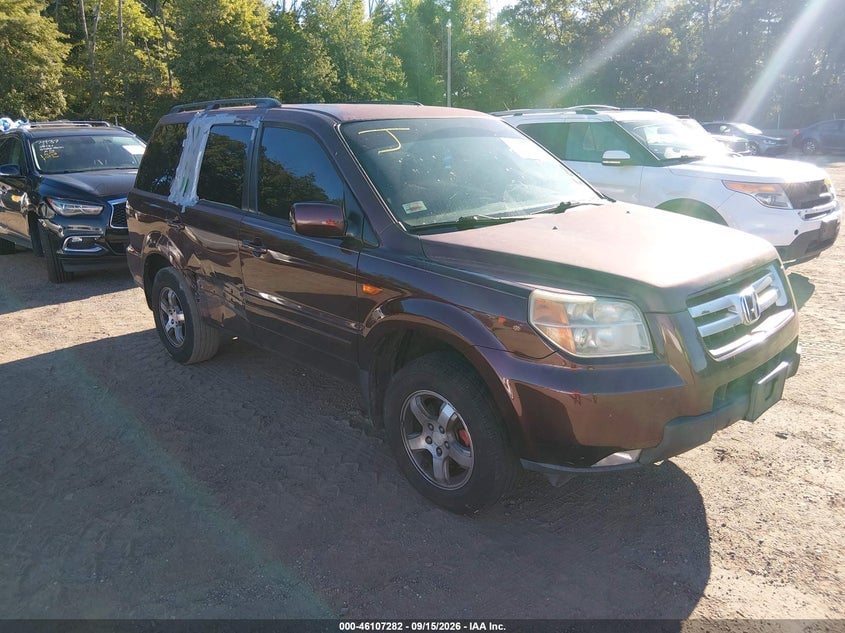 2007 HONDA PILOT EX | 5FNYF18447B000626 | UPCARS