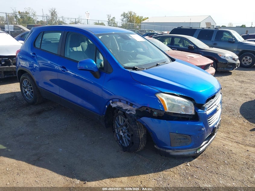 2016 CHEVROLET TRAX 1LS | KL7CJKSBXGB658019 | UPCARS