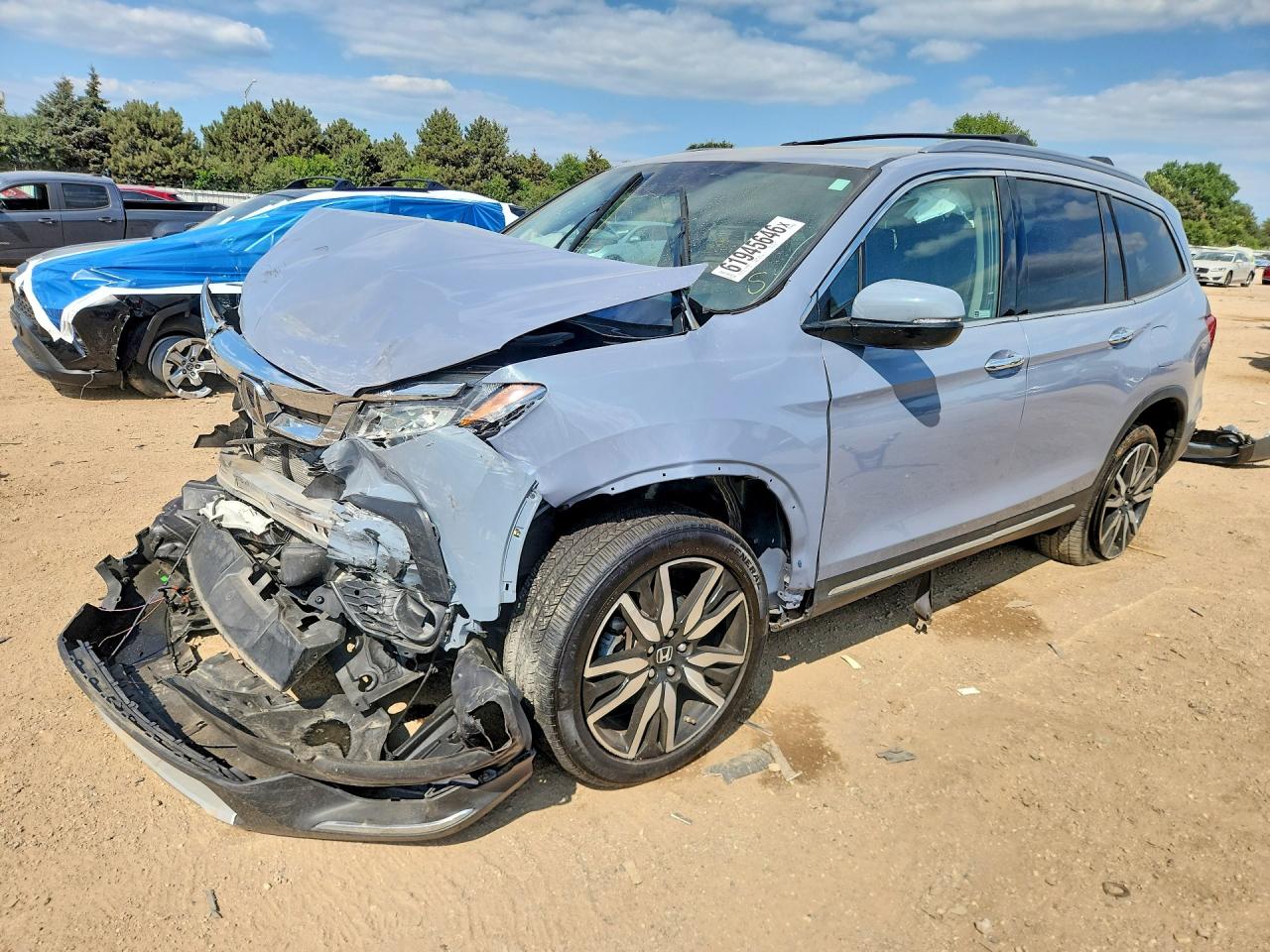 2022 HONDA PILO TOURING | 5FNYF6H65NB047109 | UPCARS