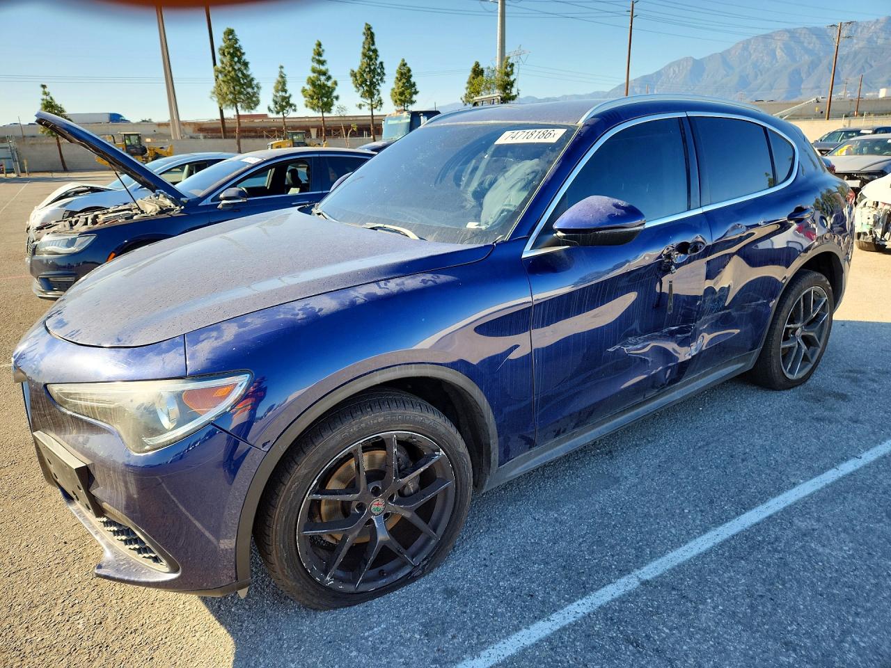 2018 ALFA ROMEO STELVIO | ZASFAKAN7J7B85550 | UPCARS