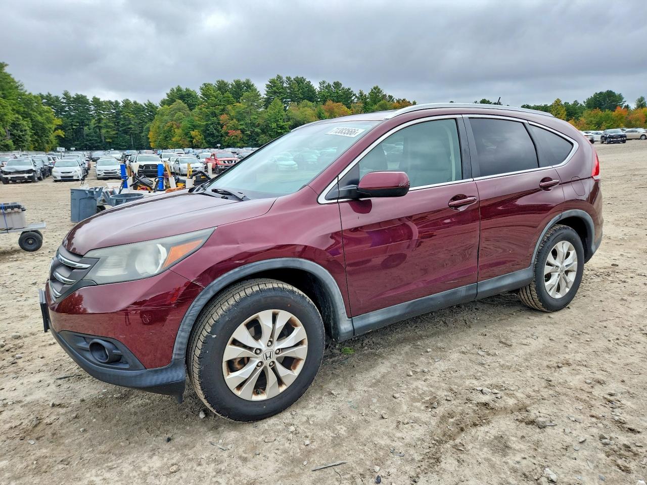 2013 HONDA CRV EXL | 5J6RM4H79DL032920 | UPCARS