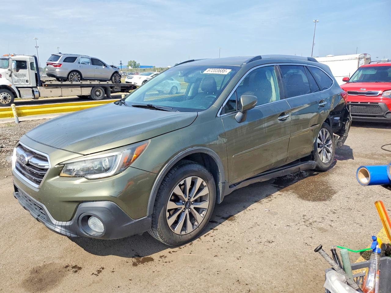 2018 SUBARU OUTBACK TOURING | 4S4BSETC2J3344138 | UPCARS