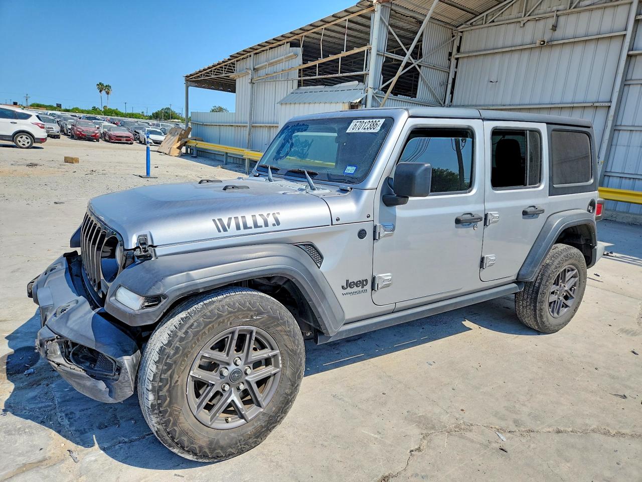 2021 JEEP WRANGLER SPORT | 1C4HJXDN1MW548977 | UPCARS