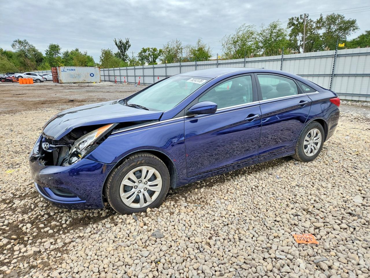 2012 HYUNDAI SONATA GLS | 5NPEB4AC2CH321657 | UPCARS
