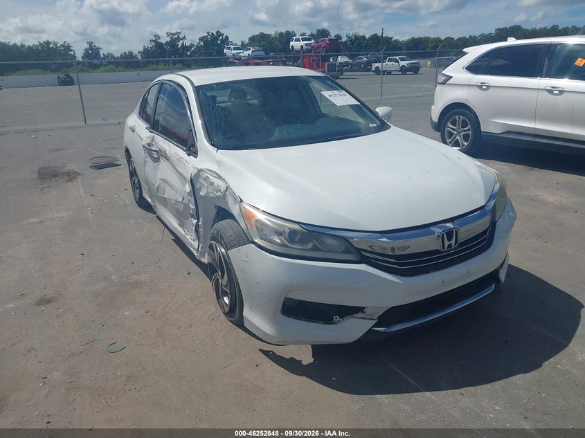 2016 HONDA ACCORD LX | 1HGCR2F43GA211353 | UPCARS