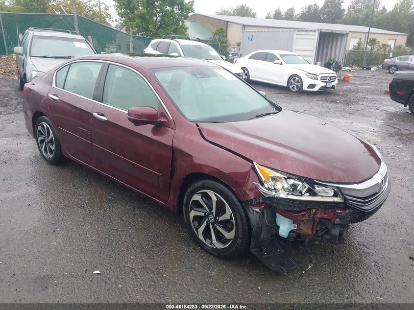 2016 HONDA ACCORD EX-L | 1HGCR2F91GA164156 | UPCARS