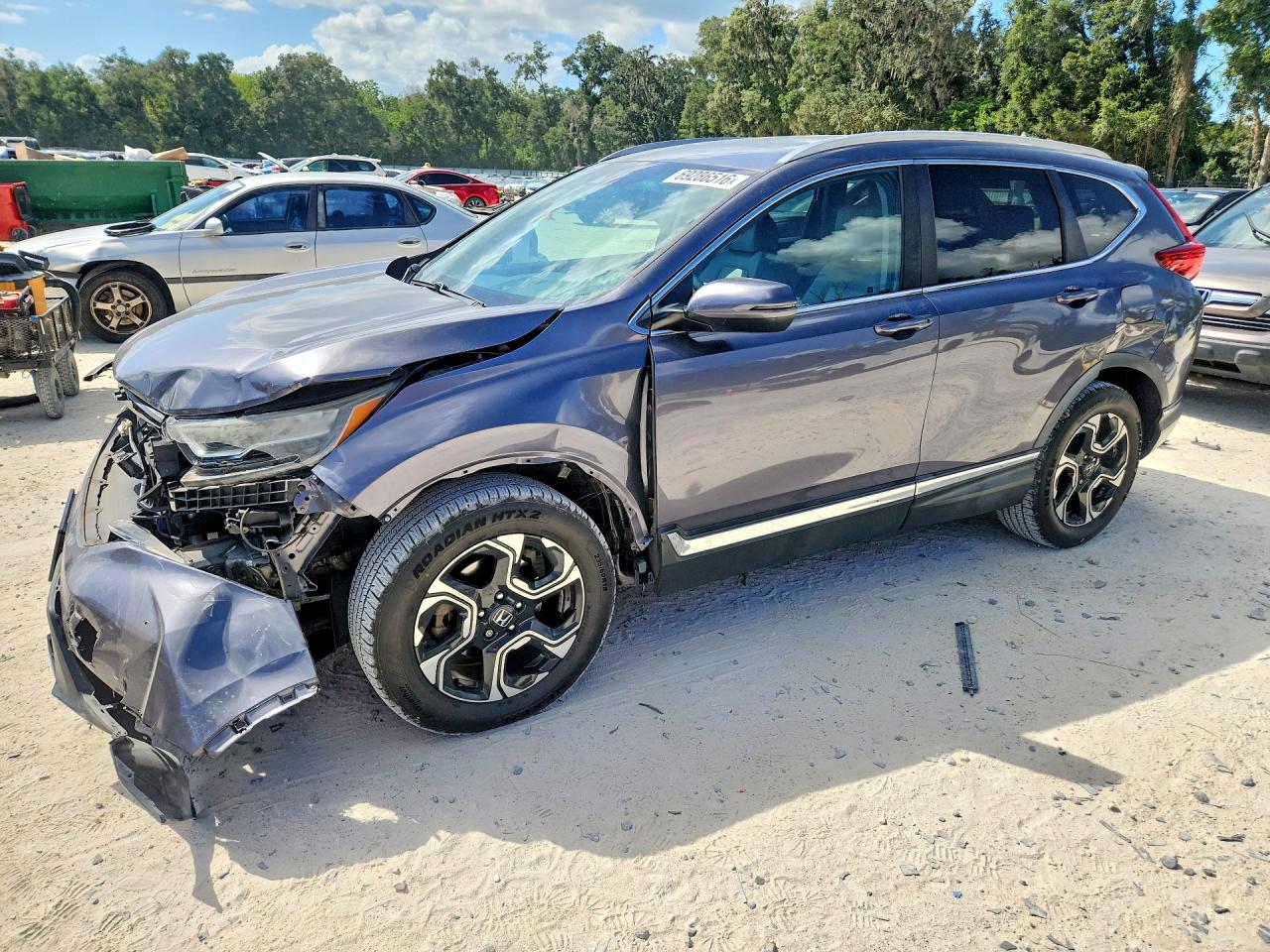 2017 HONDA CRV TOURING | 5J6RW2H99HL000491 | UPCARS