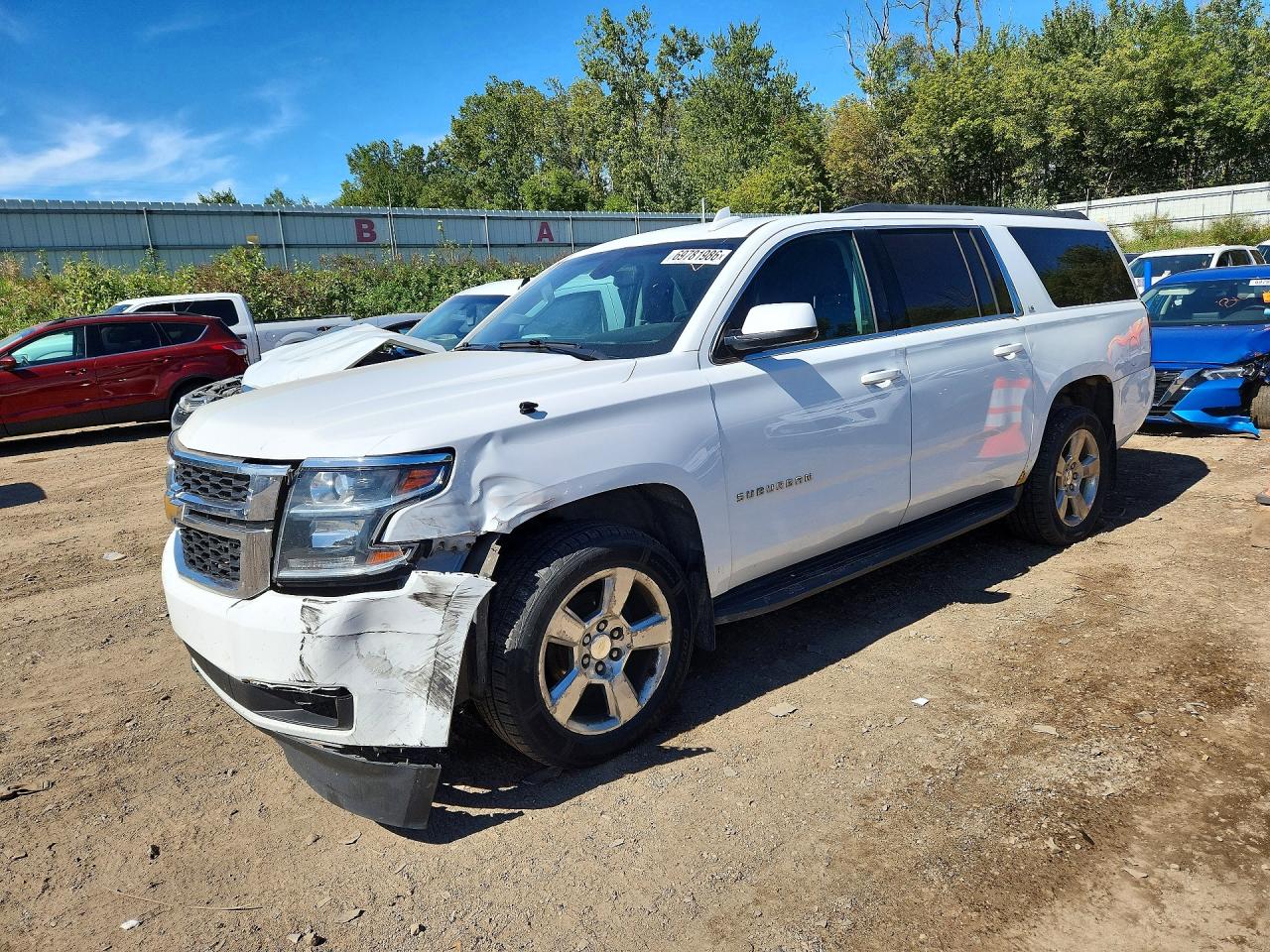 2016 CHEVROLET SUBURBAN K1500 LS | 1GNSKGKCXGR341454 | UPCARS