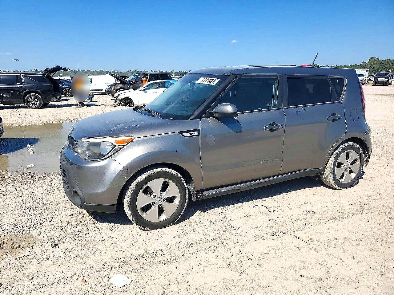 2016 KIA SOUL BASE | KNDJN2A23G7345509 | UPCARS