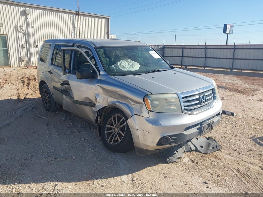2015 HONDA PILOT LX | 5FNYF3H22FB018051 | UPCARS