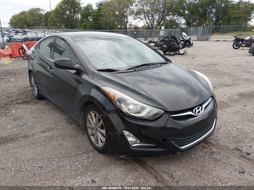 2014 HYUNDAI ELANTRA SE | KMHDH4AE1EU048985 | UPCARS