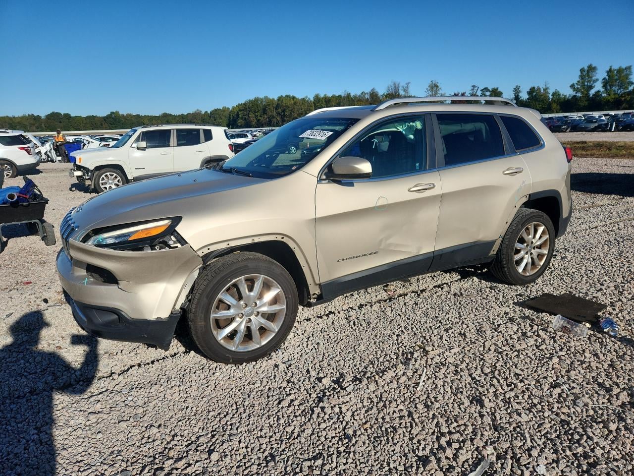 2015 JEEP CHEROKEE LIMITED | 1C4PJLDS4FW671492 | UPCARS