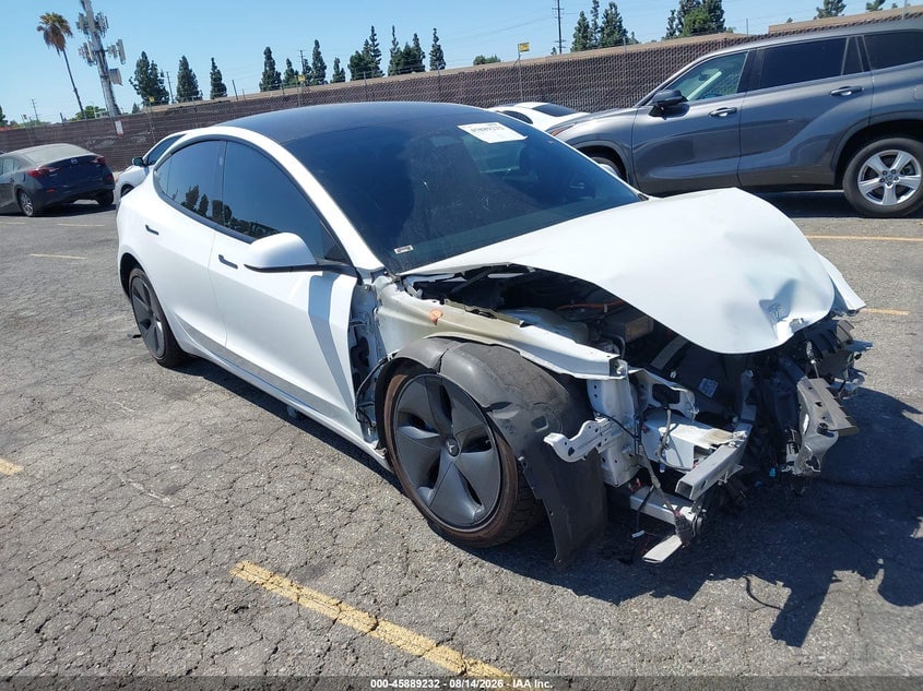 2021 TESLA MODEL 3 STANDARD RANGE PLUS REAR-WHEEL DRIVE | 5YJ3E1EA9MF030238 | UPCARS