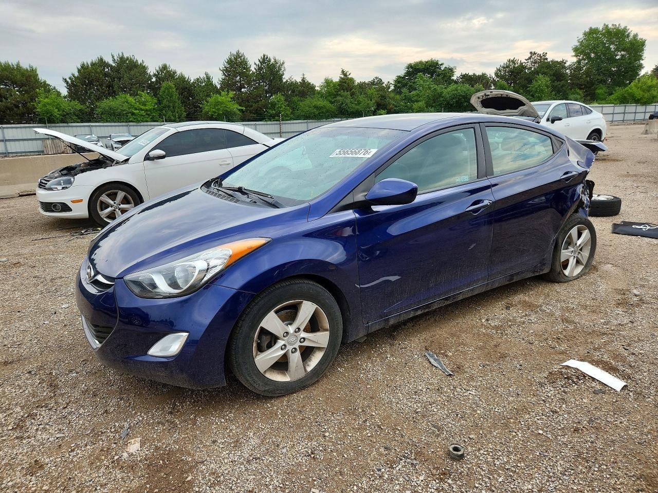 2013 HYUNDAI ELANTRA GLS | 5NPDH4AE4DH447662 | UPCARS