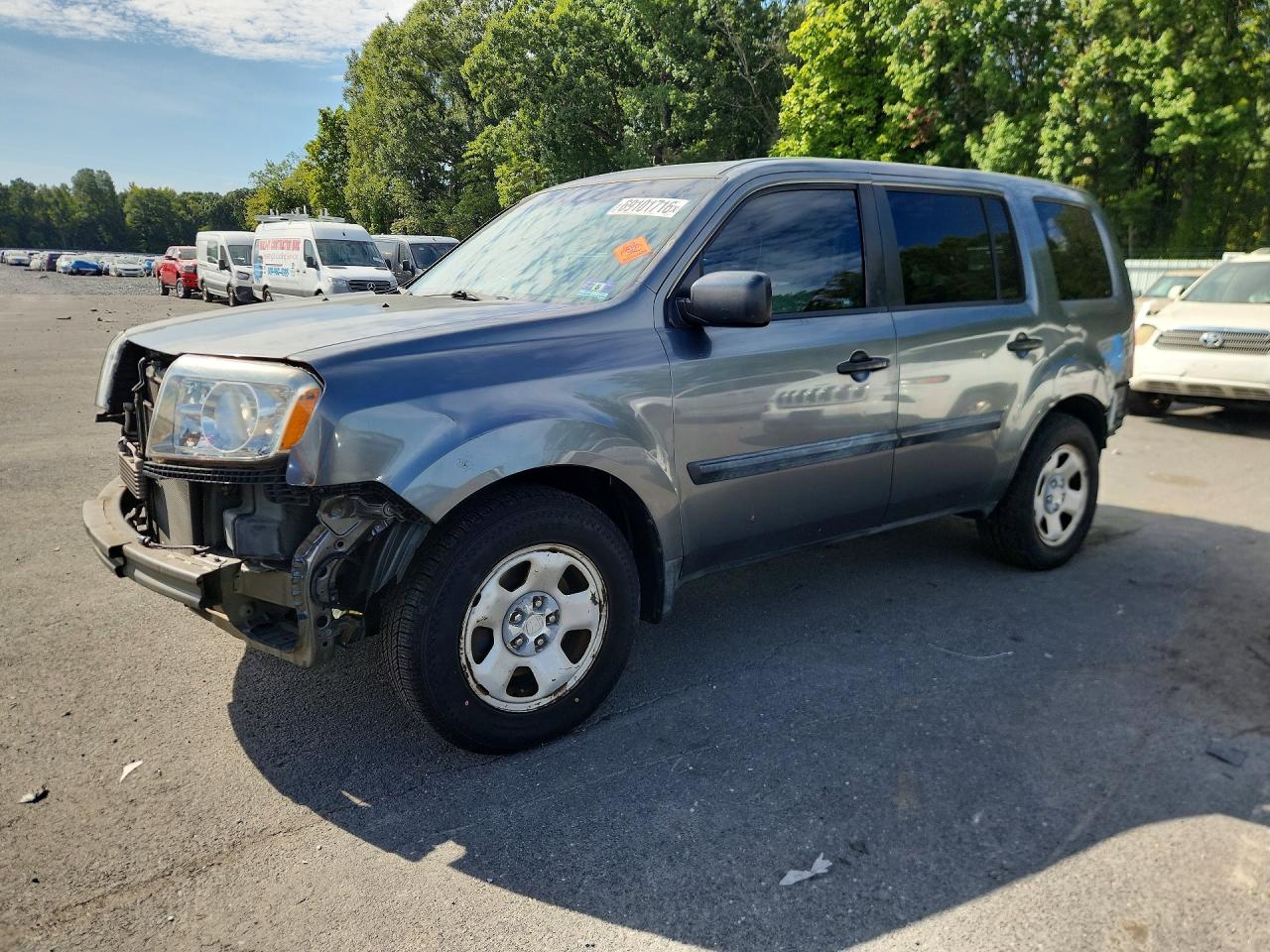 2011 HONDA PILOT LX | 5FNYF4H24BB078462 | UPCARS