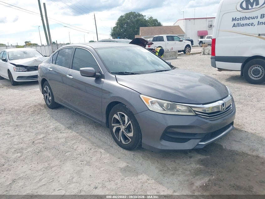 2017 HONDA ACCORD LX | 1HGCR2F37HA224695 | UPCARS