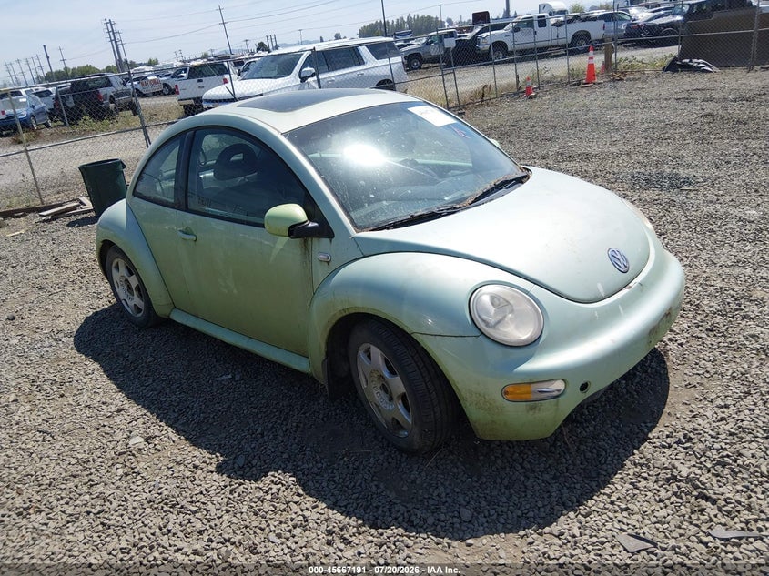 2001 VOLKSWAGEN NEW BEETLE GLS TDI | 3VWCP21C41M441400 | UPCARS