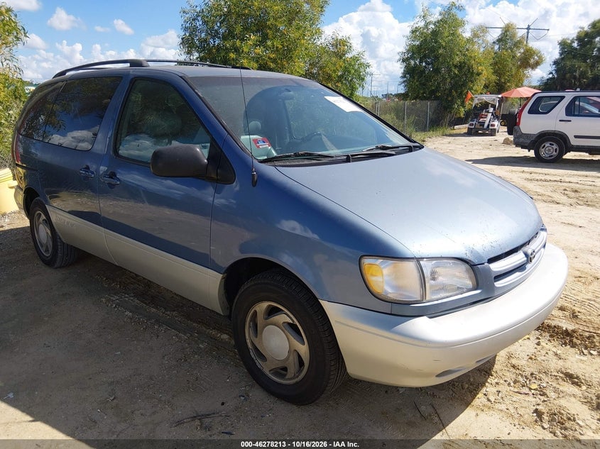 2000 TOYOTA SIENNA XLE | 4T3ZF13C6YU179816 | UPCARS