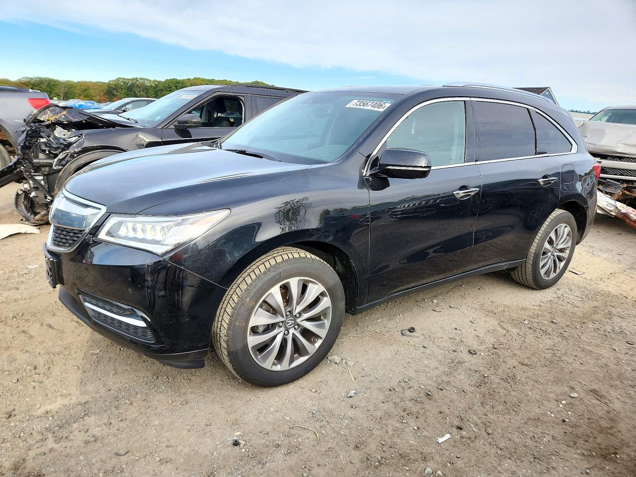 2014 ACURA MDX TECHNOLOGY | 5FRYD4H45EB015249 | UPCARS
