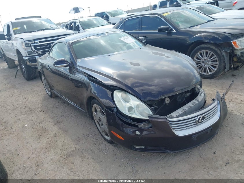 2002 LEXUS SC 430 | JTHFN48Y320003327 | UPCARS