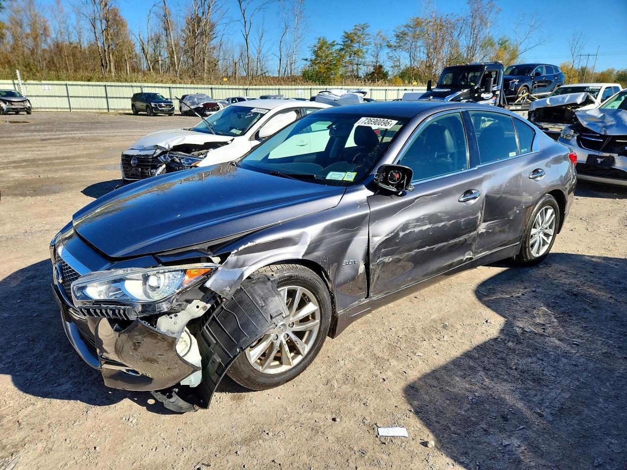 2016 INFINITI Q50 3.0T PREMIUM | JN1EV7AR6GM346007 | UPCARS