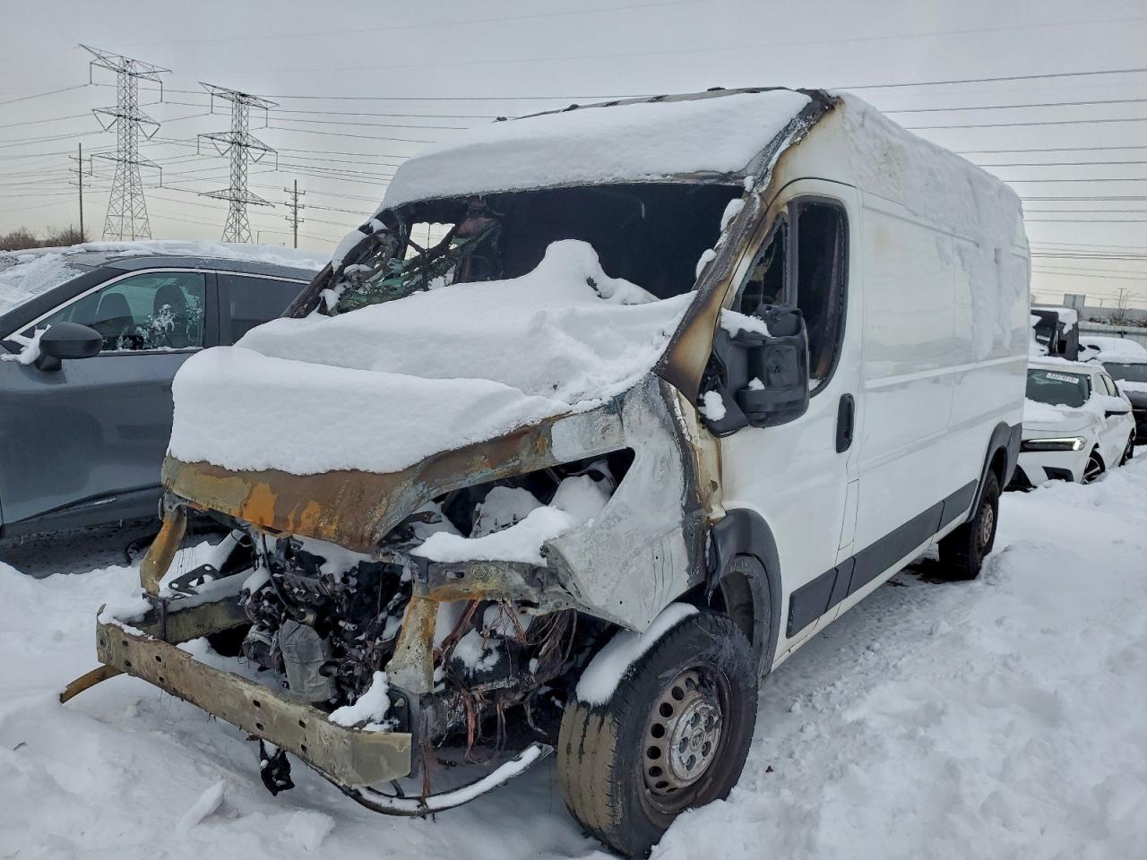 2024 RAM PROMASTER 2500 HIGH | 3C6LRVDG4RE153550 | UPCARS