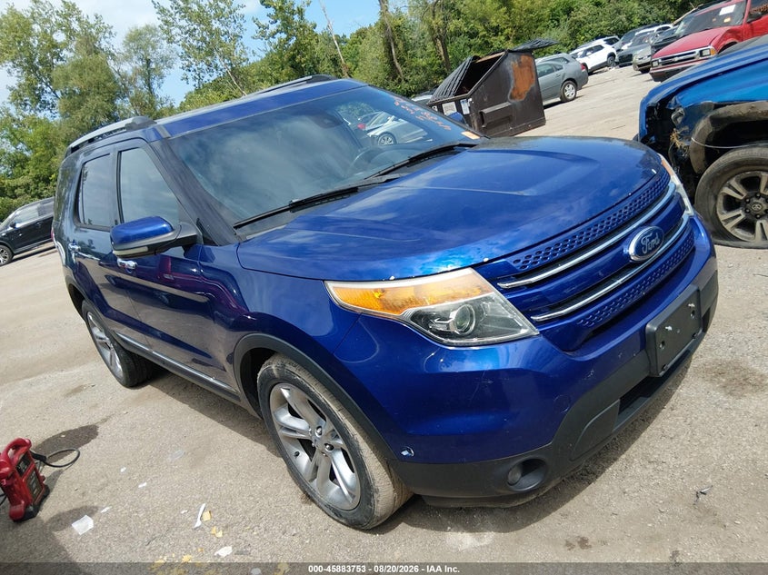 2013 FORD EXPLORER LIMITED | 1FM5K7F84DGA03630 | UPCARS