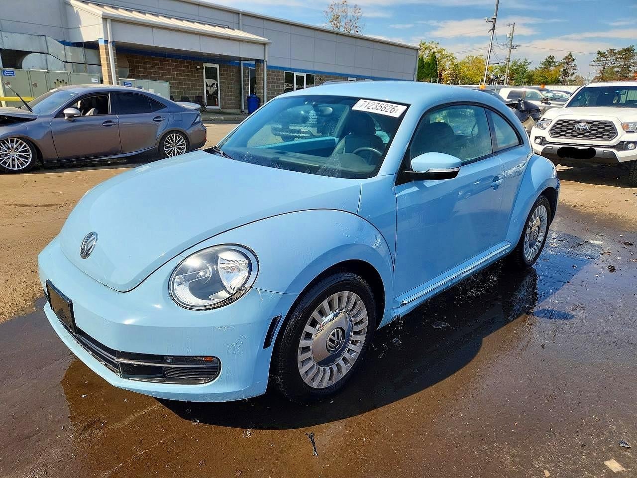 2014 VOLKSWAGEN BEETLE | 3VWJ17AT3EM666421 | UPCARS