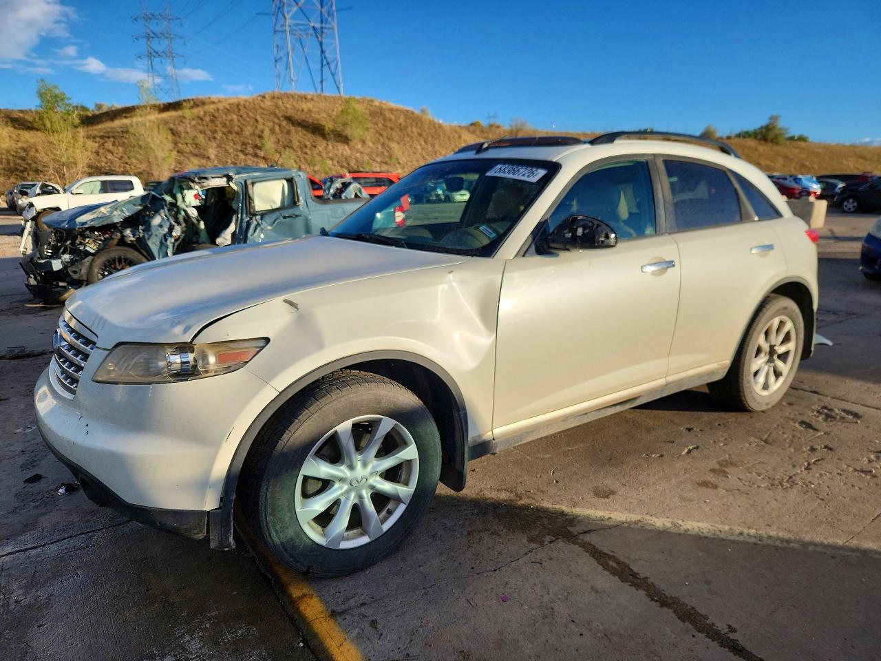 2006 INFINITI FX35 BASE | JNRAS08W96X201385 | UPCARS