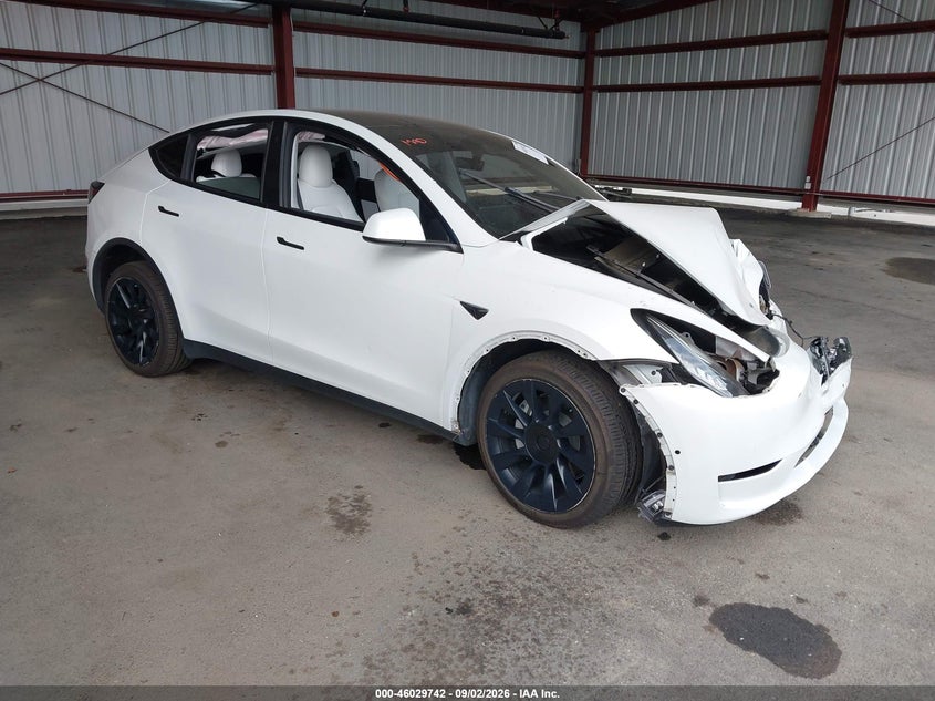 2022 TESLA MODEL Y LONG RANGE DUAL MOTOR ALL-WHEEL DRIVE | 7SAYGDEE0NF487643 | UPCARS