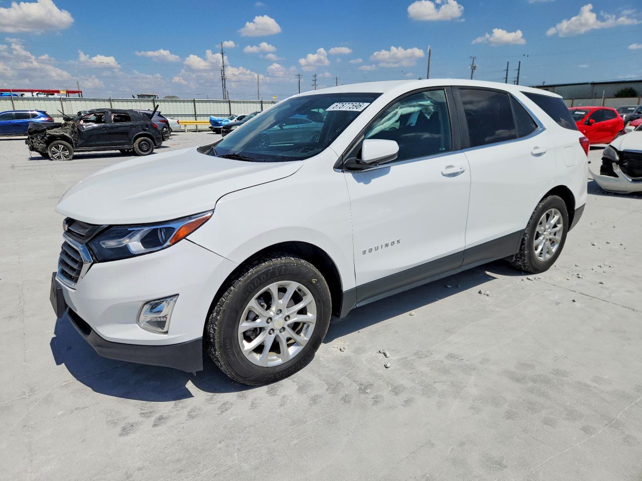 2021 CHEVROLET EQUINOX LT | 3GNAXKEV4MS177785 | UPCARS
