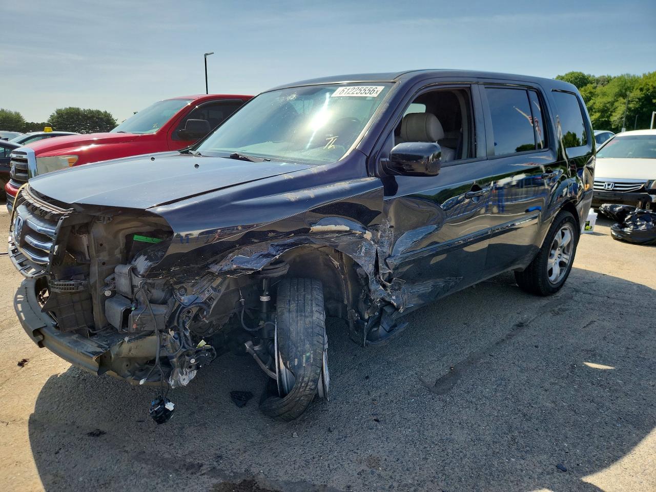 2014 HONDA PILOT EXL | 5FNYF3H58EB027846 | UPCARS