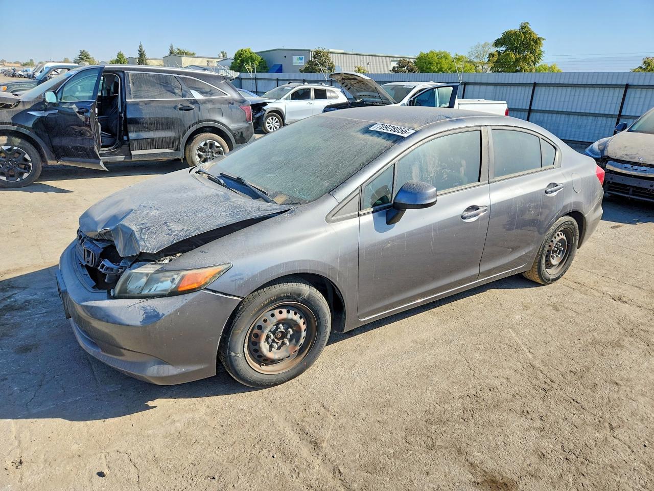 2012 HONDA CIVIC LX | 19XFB2F51CE355614 | UPCARS
