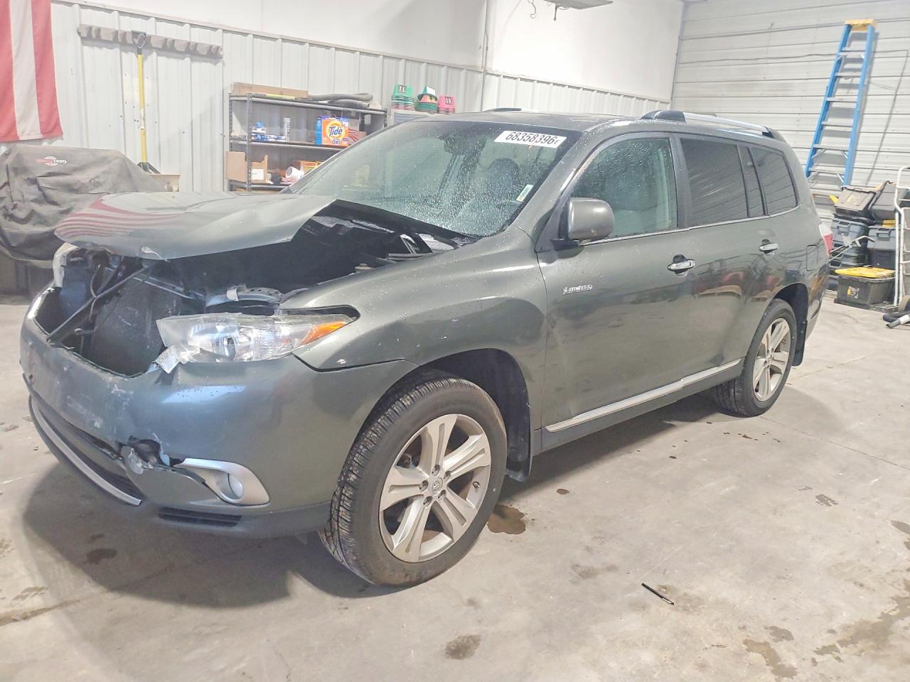 2013 TOYOTA HIGHLANDER LIMITED | 5TDDK3EH1DS180619 | UPCARS