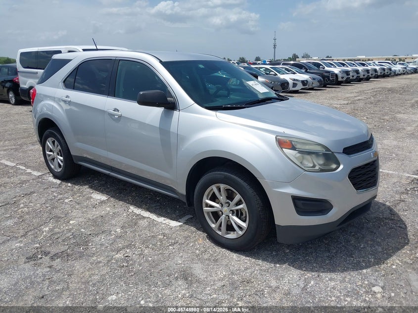 2017 CHEVROLET EQUINOX LS | 2GNFLEEK5H6327741 | UPCARS