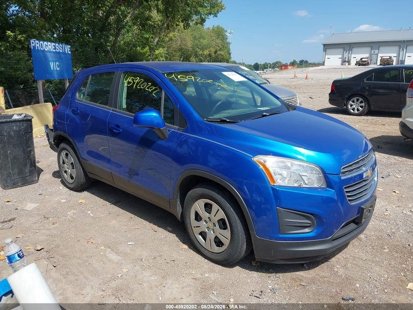 2015 CHEVROLET TRAX 1LS | KL7CJKSB9FB090554 | UPCARS