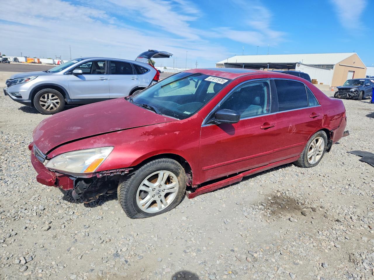2007 HONDA ACCORD EX | 1HGCM56857A164748 | UPCARS