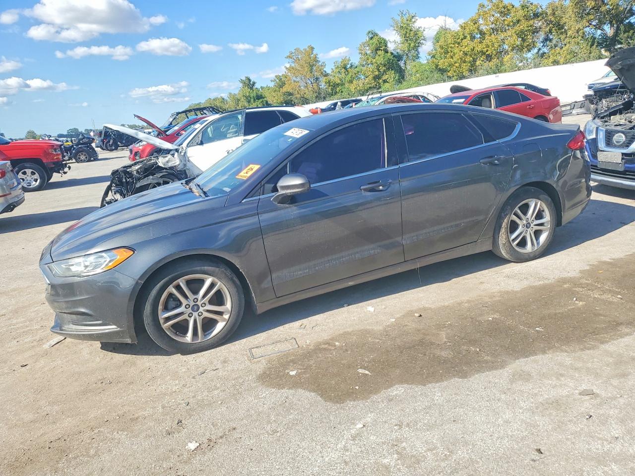 2018 FORD FUSION SE | 3FA6P0H70JR104227 | UPCARS