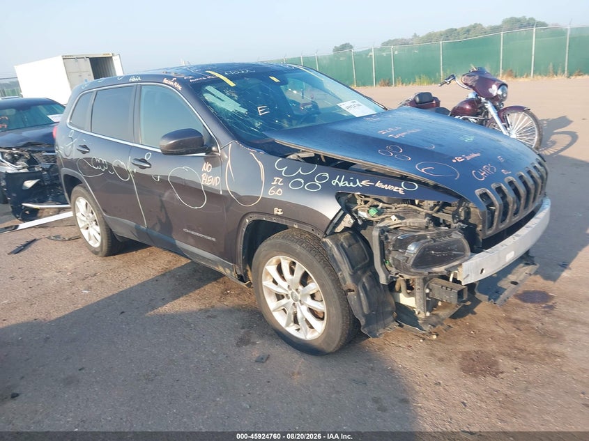 2017 JEEP CHEROKEE LIMITED | 1C4PJMDB3HW519096 | UPCARS