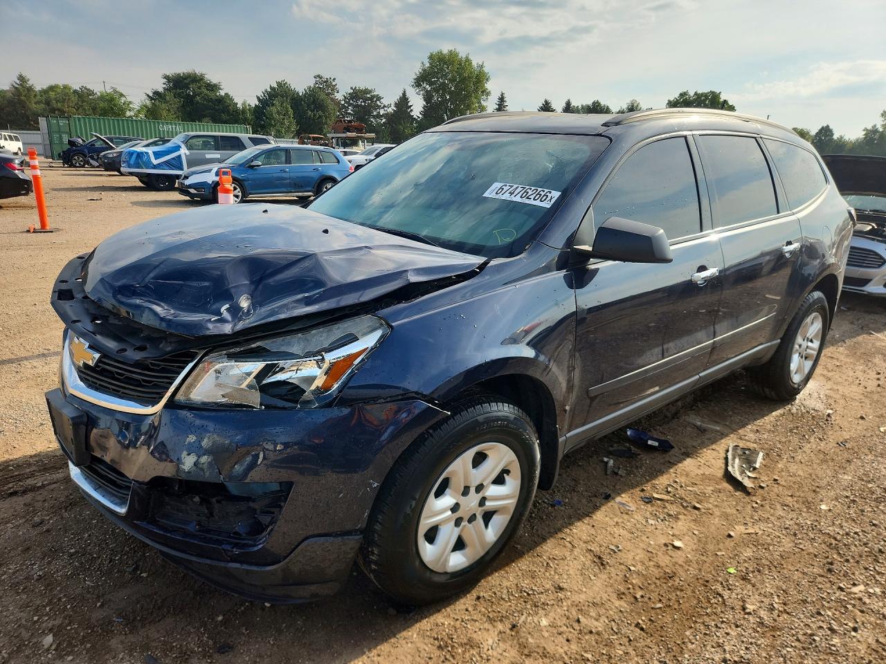 2015 CHEVROLET TRAVERSE LS | 1GNKRFED7FJ358851 | UPCARS