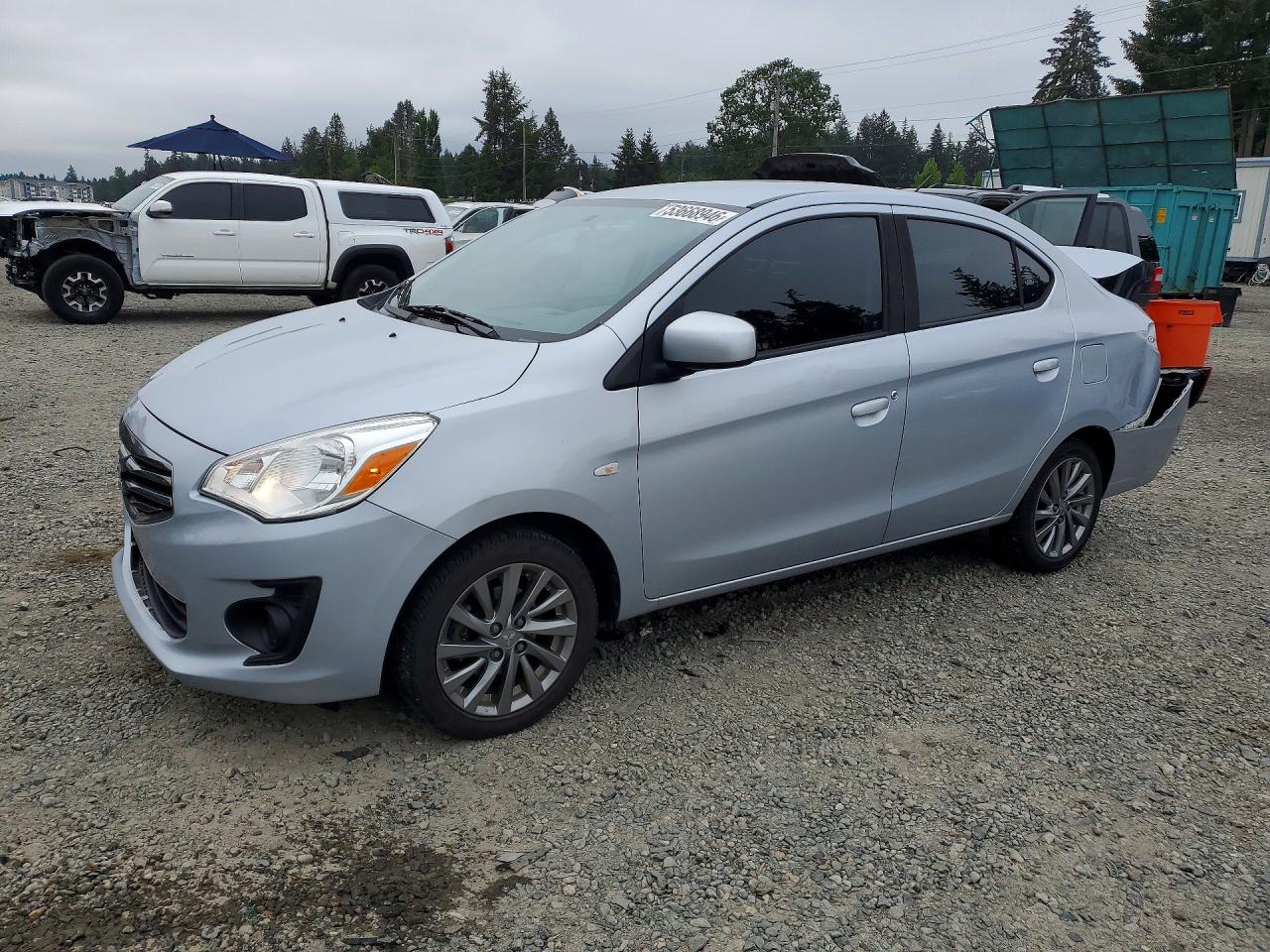 2018 MITSUBISHI MIRAGE G4 ES | ML32F3FJ9JHF07447 | UPCARS