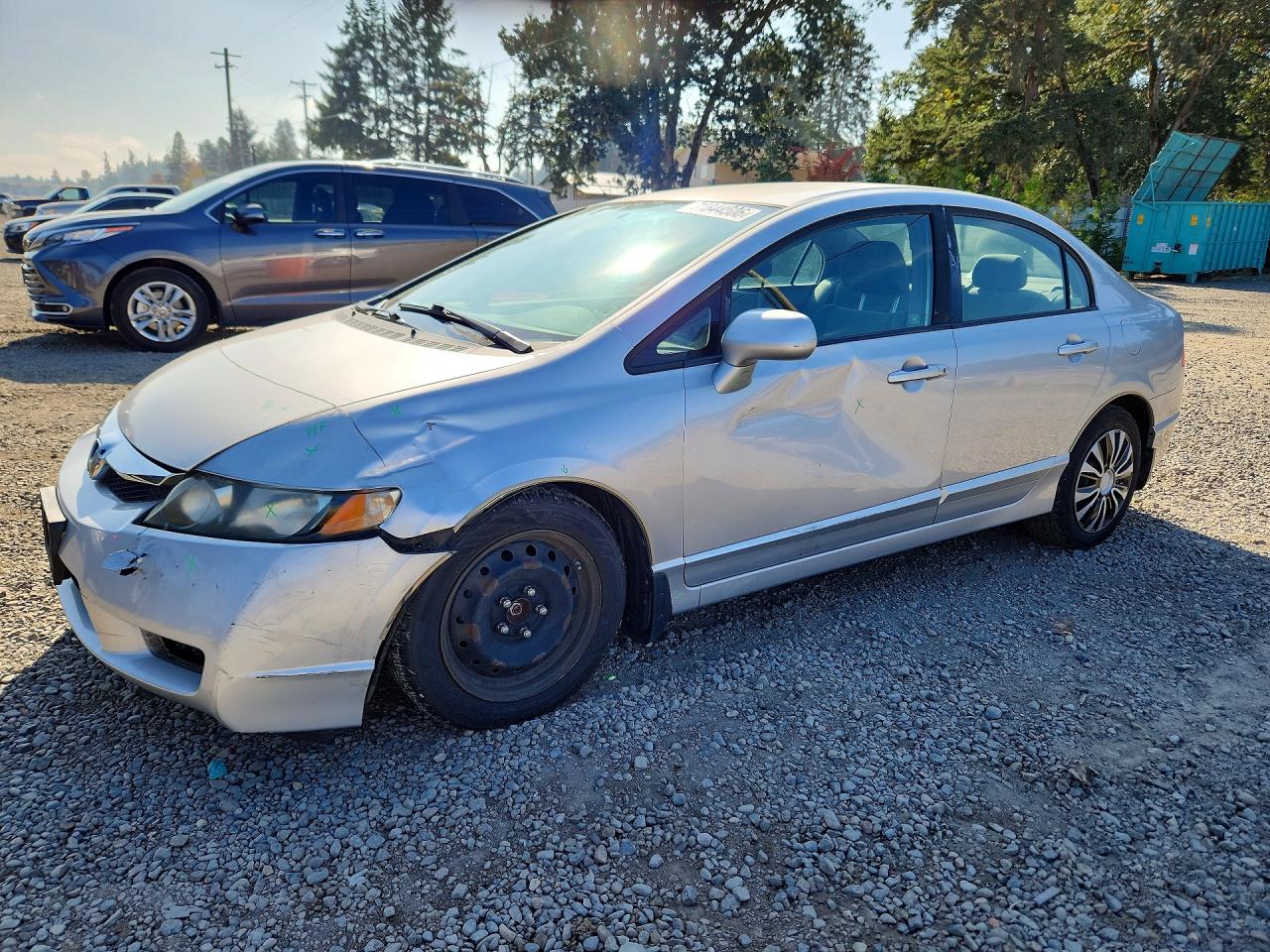2009 HONDA CIVIC LX | 1HGFA16569L009363 | UPCARS