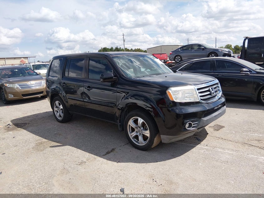 2013 HONDA PILOT EX-L | 5FNYF4H78DB077250 | UPCARS