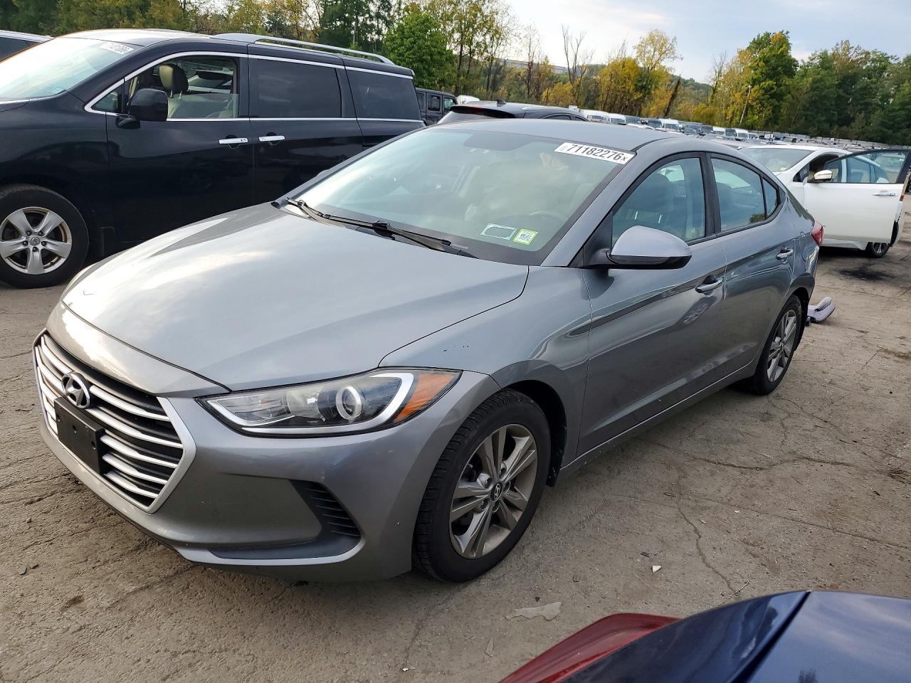 2017 HYUNDAI ELANTRA SE | KMHD84LF3HU423799 | UPCARS