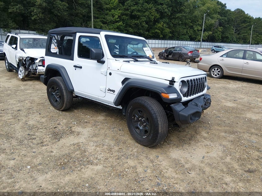 2025 JEEP WRANGLER 2-DOOR SPORT 4X4 | 1C4PJXAN5SW642972 | UPCARS