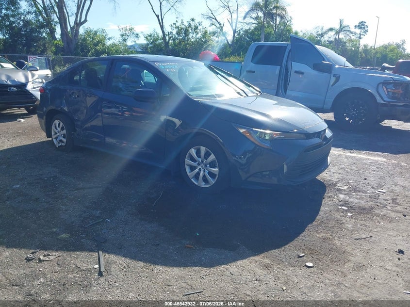 2025 TOYOTA COROLLA LE | 5YFB4MDE7SP253626 | UPCARS