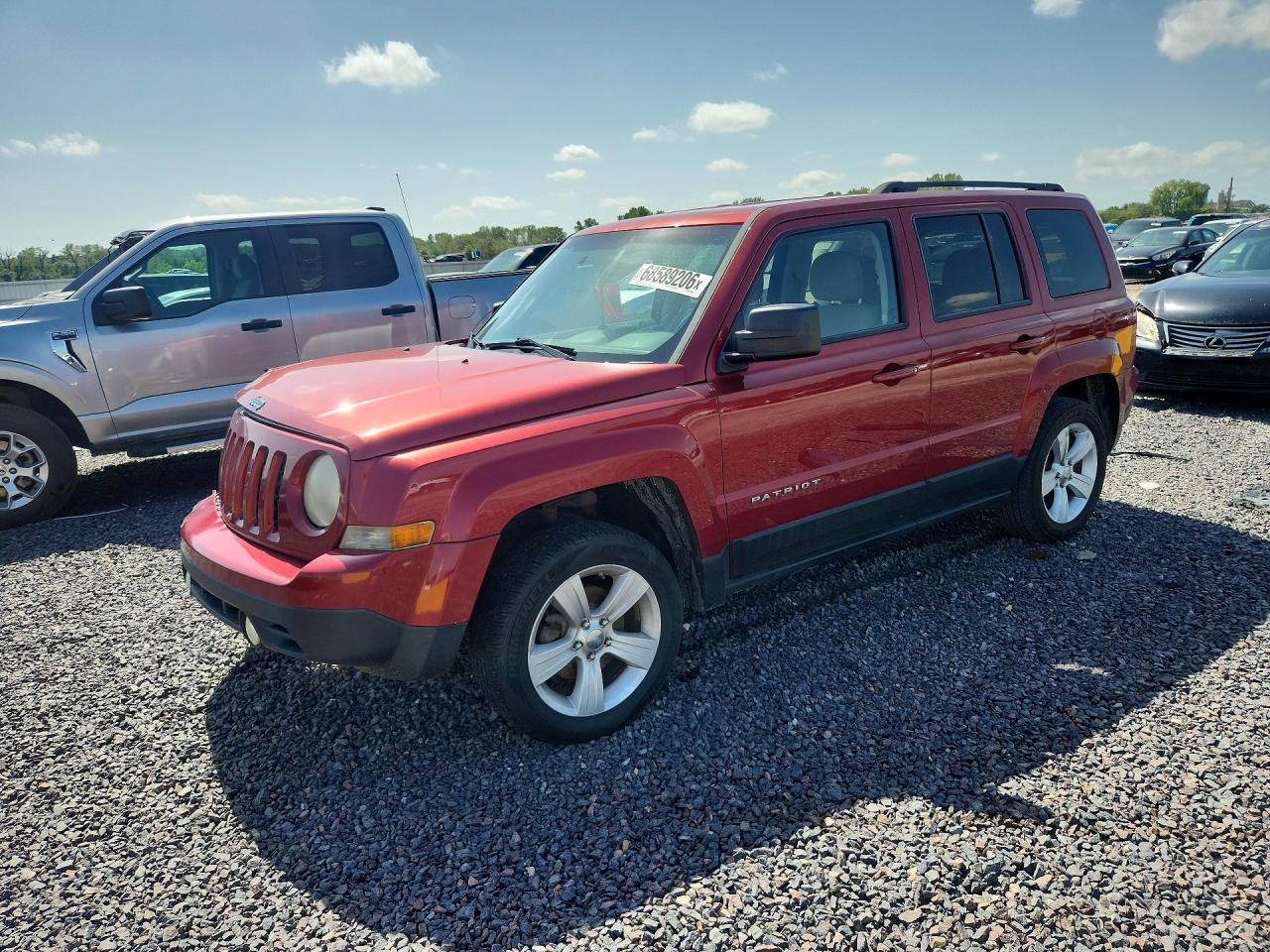 2012 JEEP PATRIOT LATITUDE | 1C4NJPFB8CD660790 | UPCARS